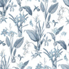 Galerie Cottage Botanical Blue Wallpaper