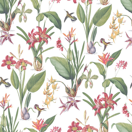 Galerie Cottage Botanical Multi-coloured Wallpaper