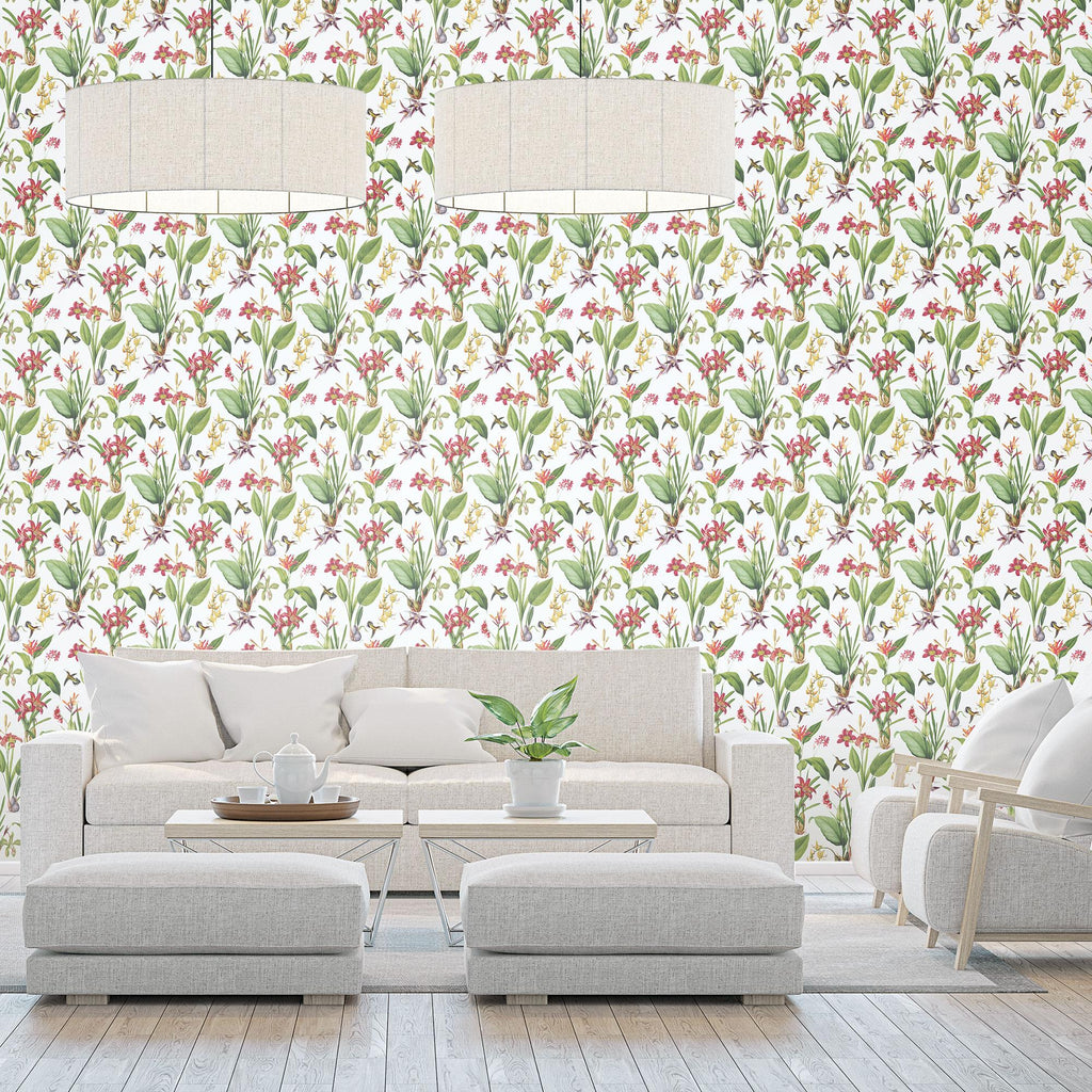 Galerie Cottage Botanical Multi-coloured Wallpaper
