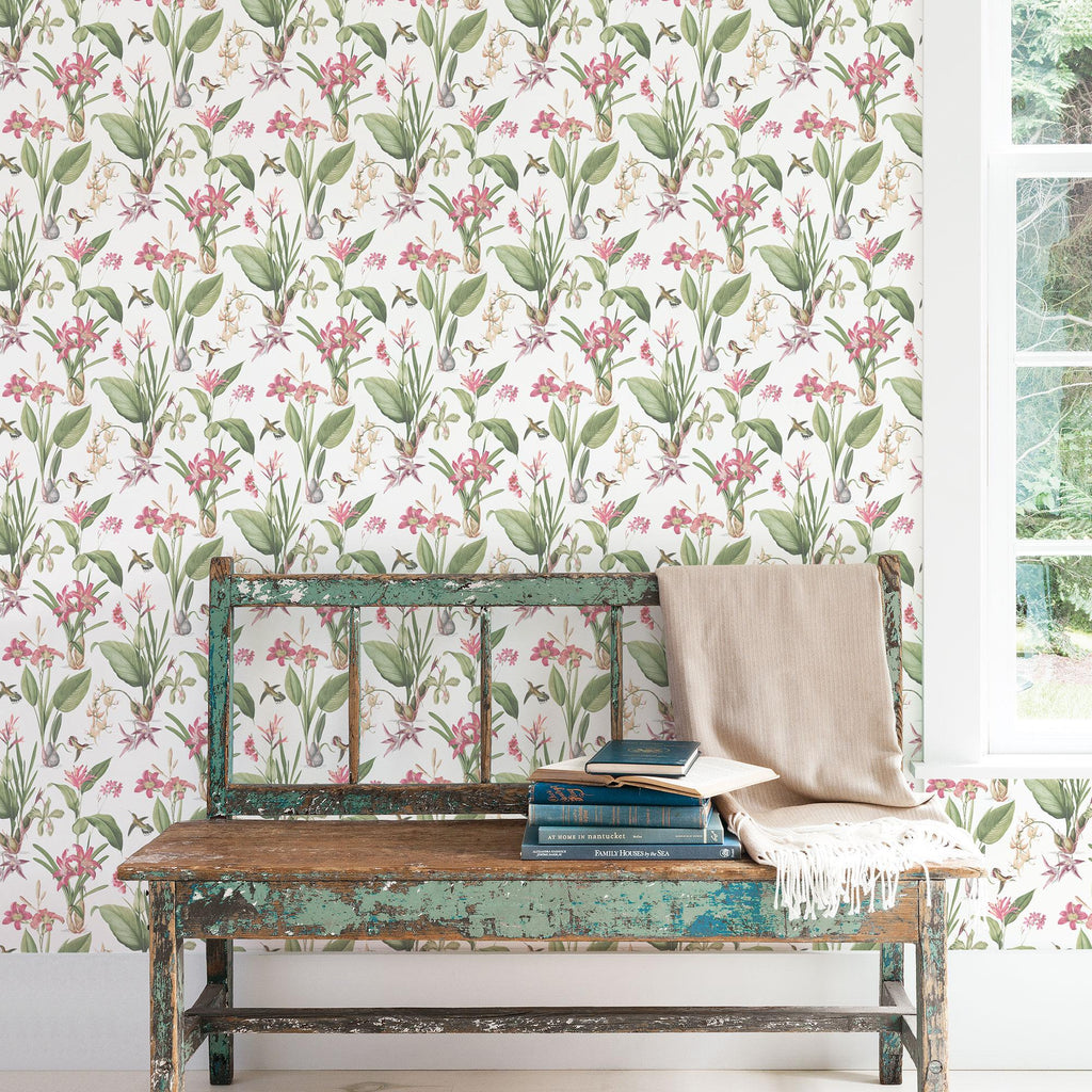Galerie Cottage Botanical Pink Wallpaper