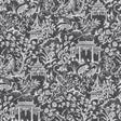 Galerie Garden Toile Black Wallpaper