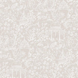 Galerie Garden Toile Beige Wallpaper