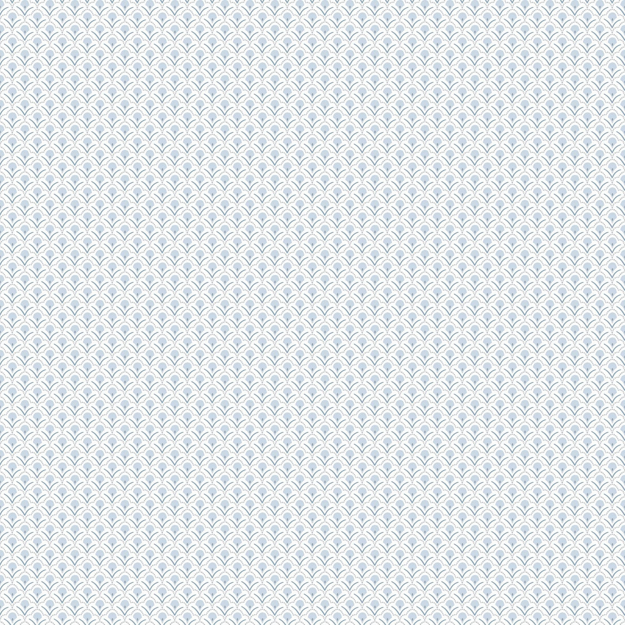 Galerie Secret Scallop Blue Wallpaper