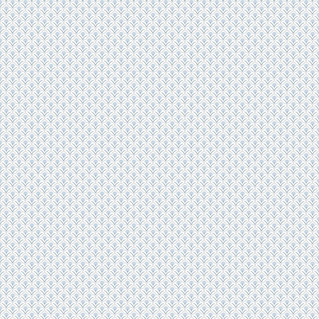 Galerie Secret Scallop Blue Wallpaper