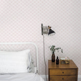 Galerie Trellis Negative Pink Wallpaper
