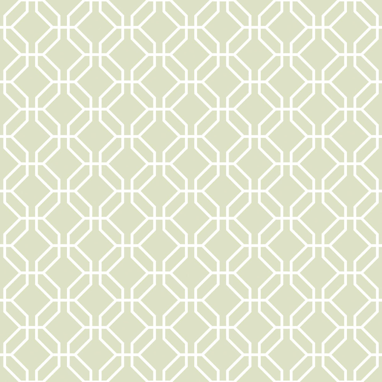 Galerie Trellis Negative Green Wallpaper