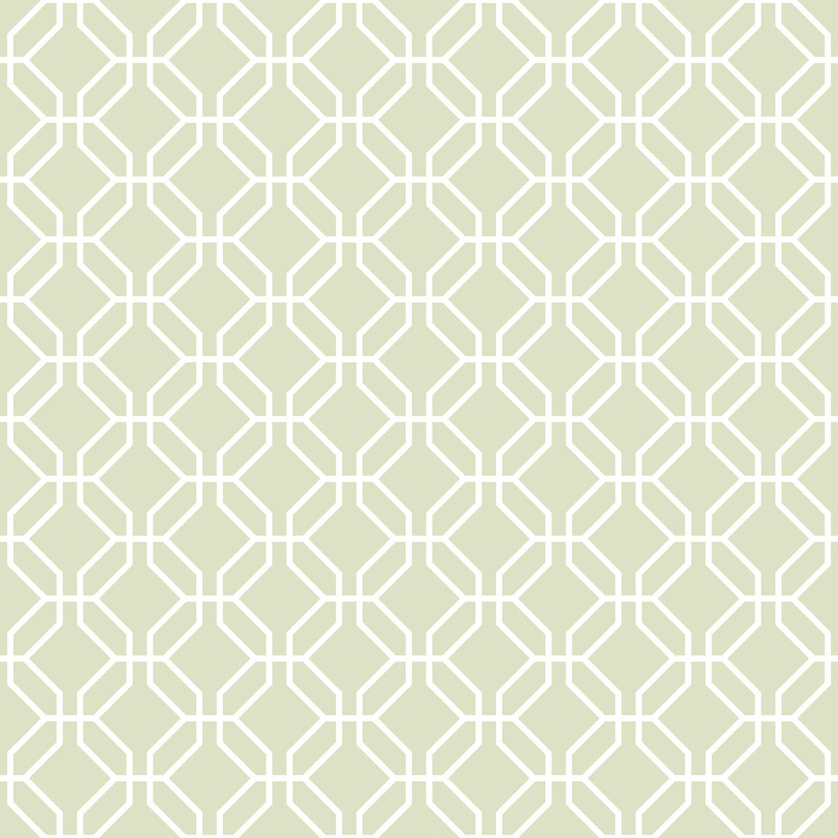 Galerie Trellis Negative Green Wallpaper