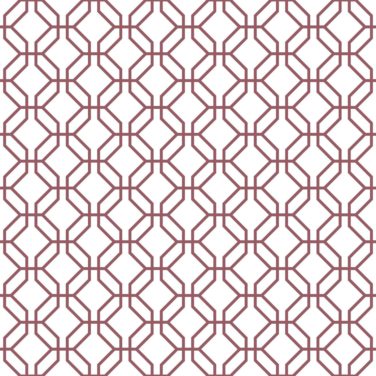Galerie Trellis Positive Red Wallpaper
