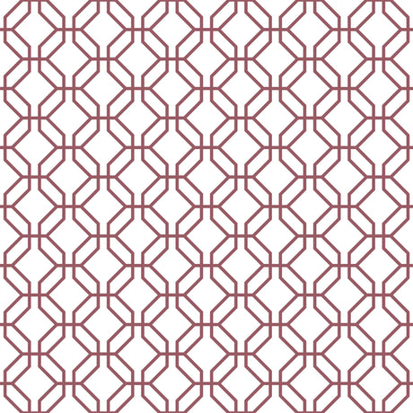 Galerie Trellis Positive Red Wallpaper