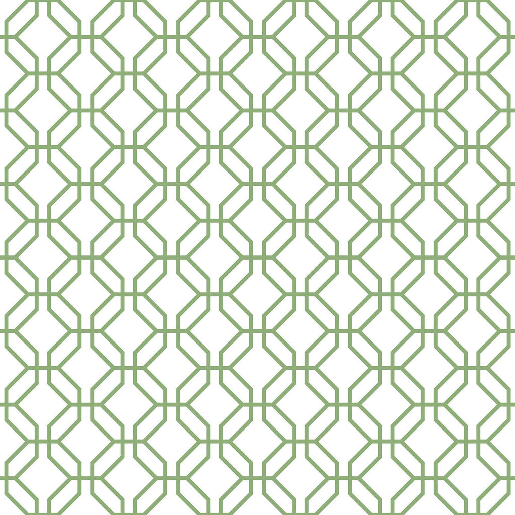 Galerie Trellis Positive Green Wallpaper