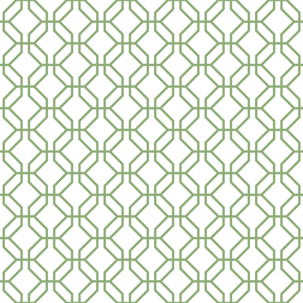 Galerie Trellis Positive Green Wallpaper
