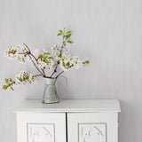 Galerie Wispy Texture Silver Grey Wallpaper