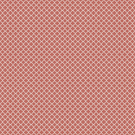 Galerie Medallion Red Wallpaper