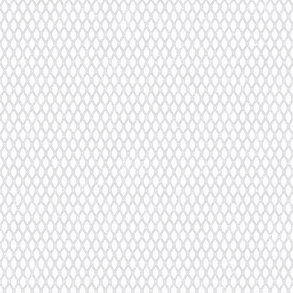 Galerie Double Links Silver Grey Wallpaper