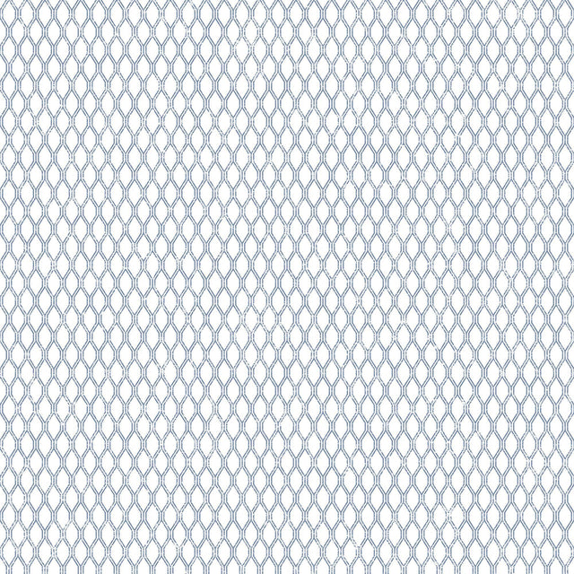 Galerie Double Links Blue Wallpaper