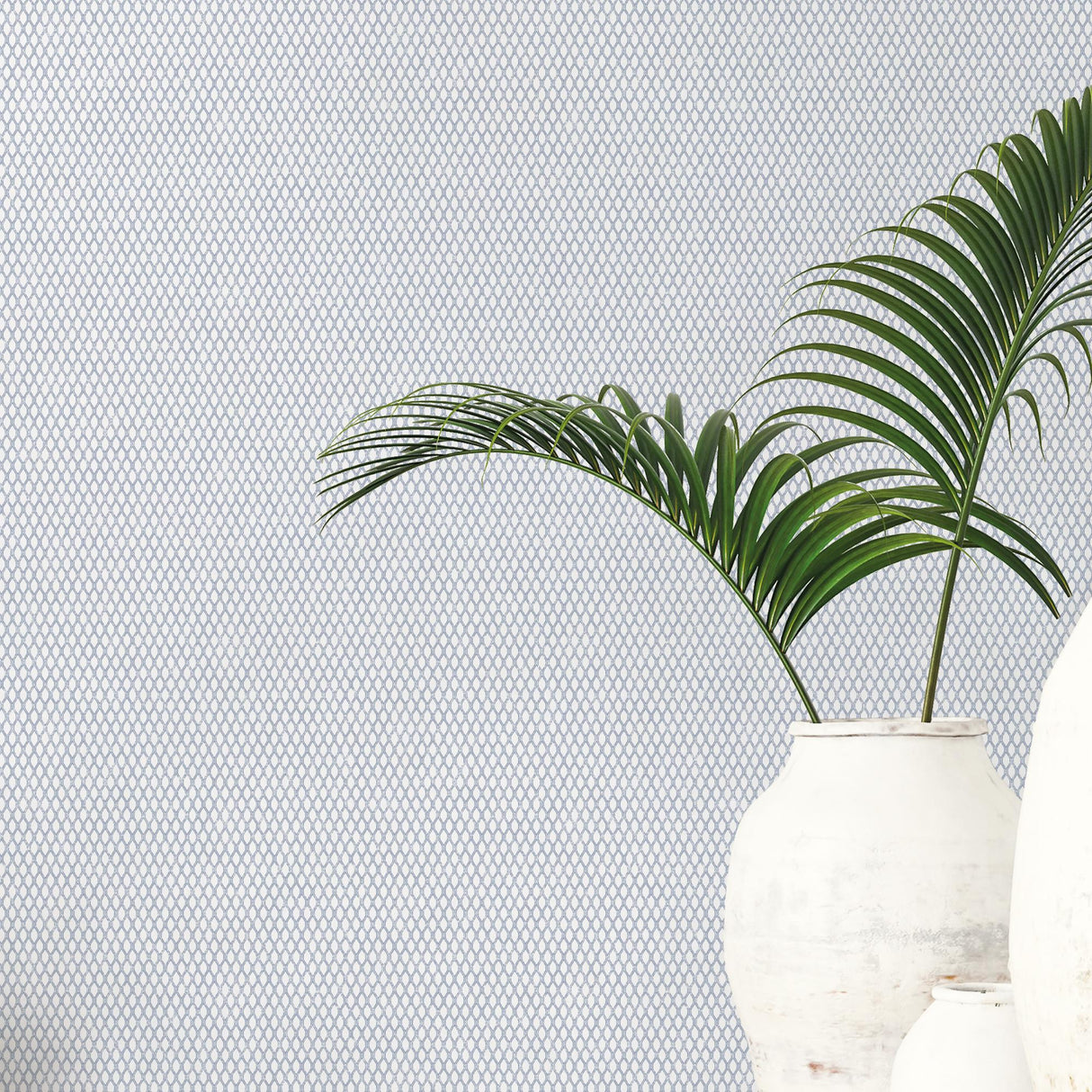 Galerie Double Links Blue Wallpaper