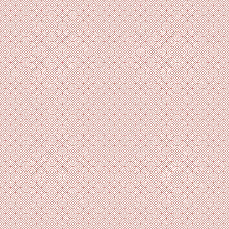 Galerie Diamond Grid Red Wallpaper