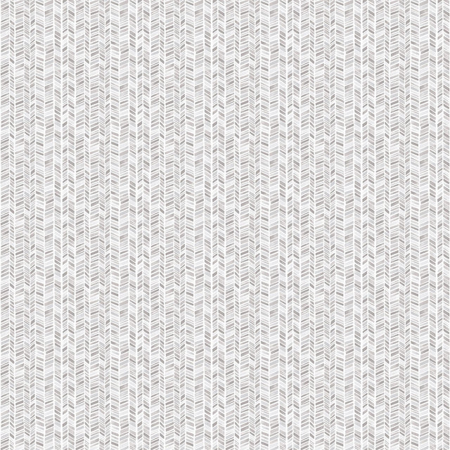 Galerie Stained Glass Stripe Silver Grey Wallpaper