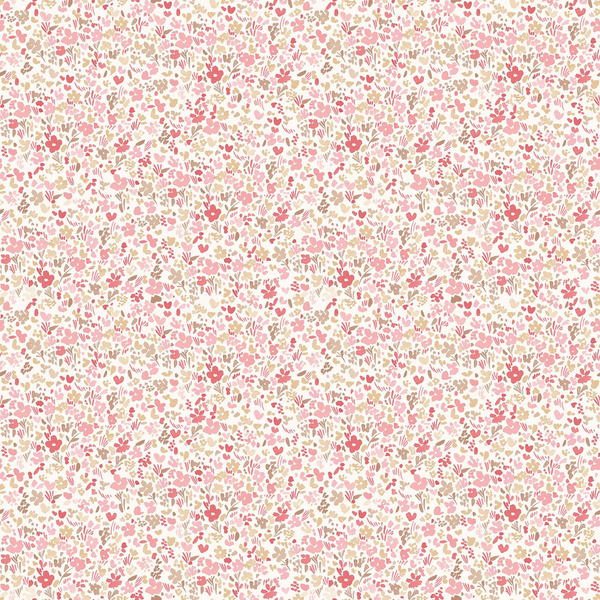 Galerie Mini Mod Floral Pink Wallpaper