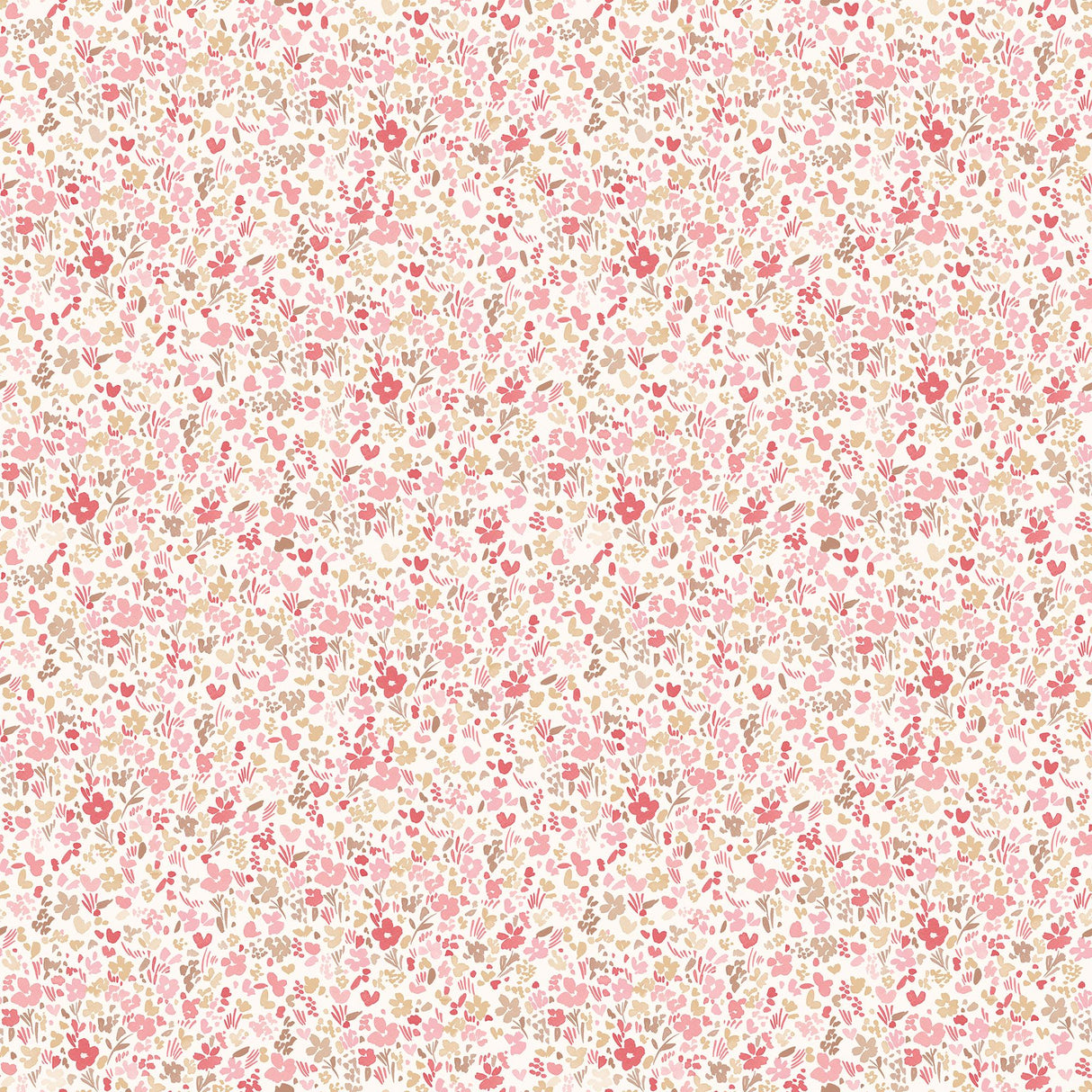 Galerie Mini Mod Floral Pink Wallpaper