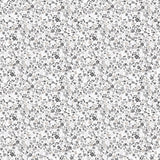 Galerie Mini Mod Floral Silver Grey Wallpaper