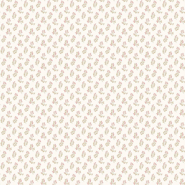 Galerie Vintage Bud Red Wallpaper