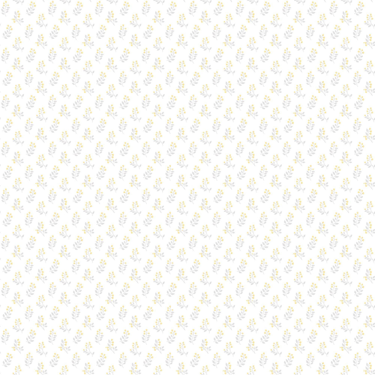 Galerie Vintage Bud Yellow Wallpaper