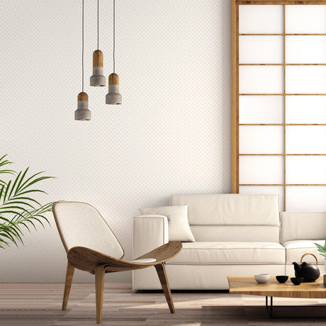 Galerie Vintage Bud Yellow Wallpaper