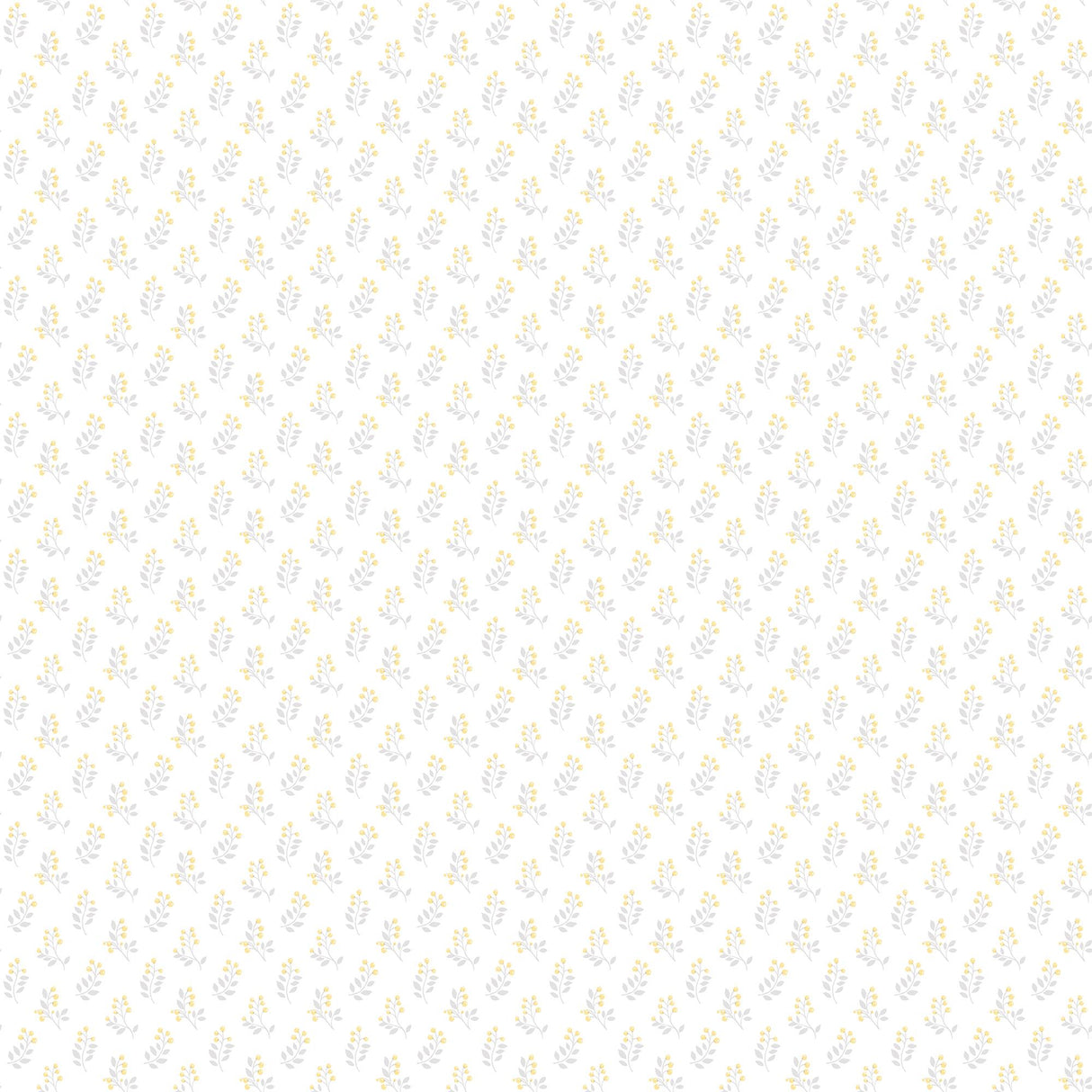 Galerie Vintage Bud Yellow Wallpaper