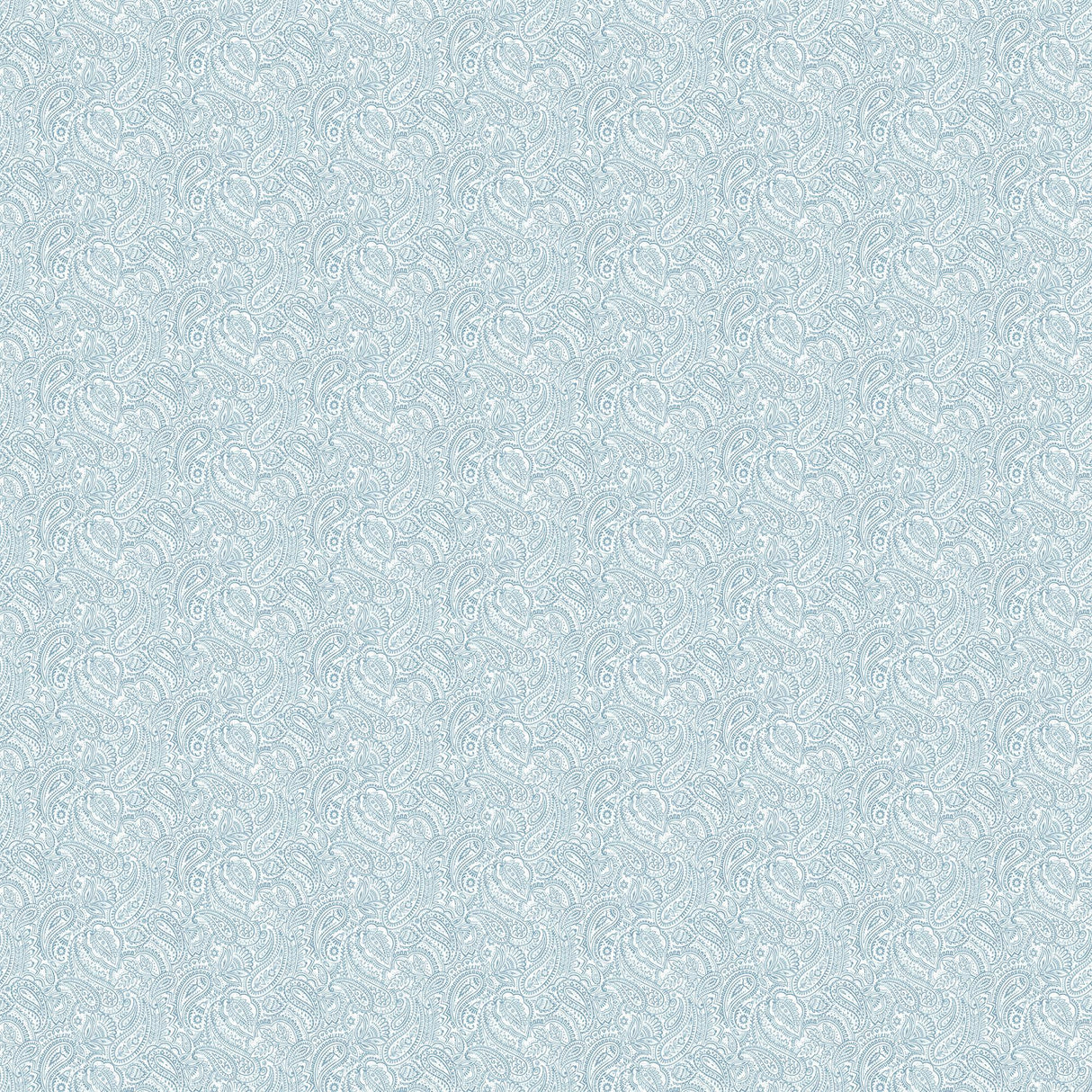 Galerie Small Paisley Blue Wallpaper