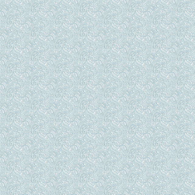 Galerie Small Paisley Blue Wallpaper
