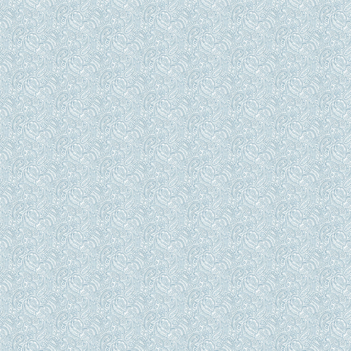 Galerie Small Paisley Blue Wallpaper