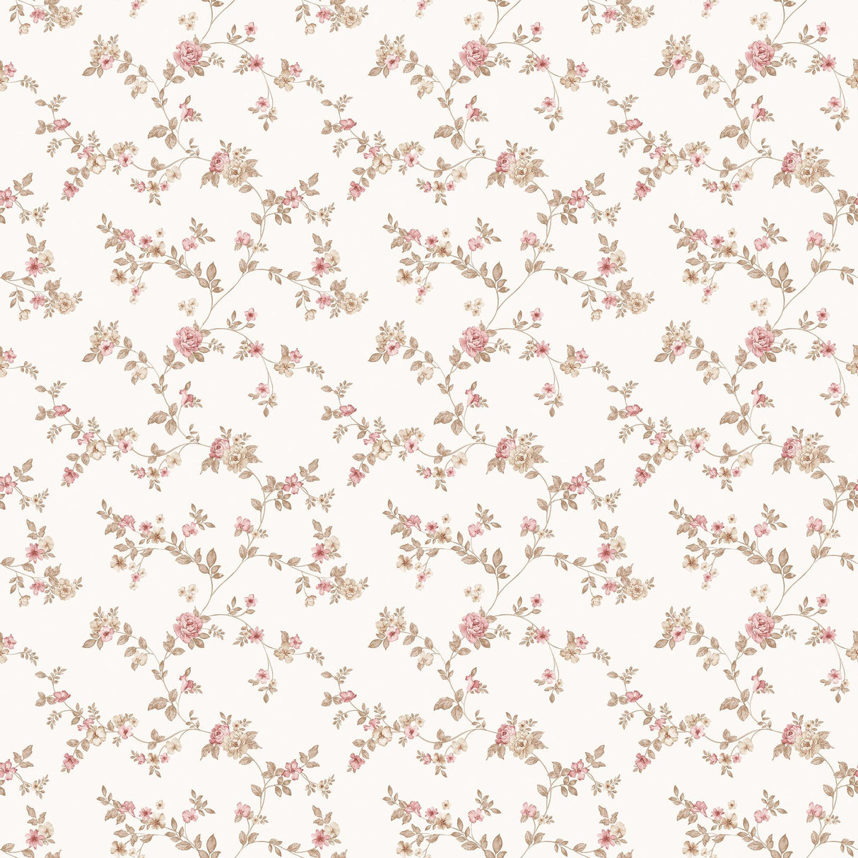 Galerie Delicate Floral Pink Wallpaper