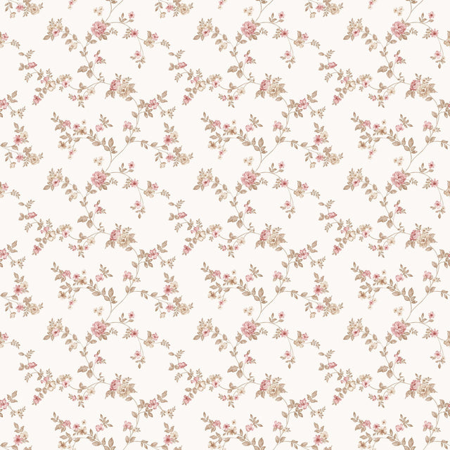 Galerie Delicate Floral Pink Wallpaper