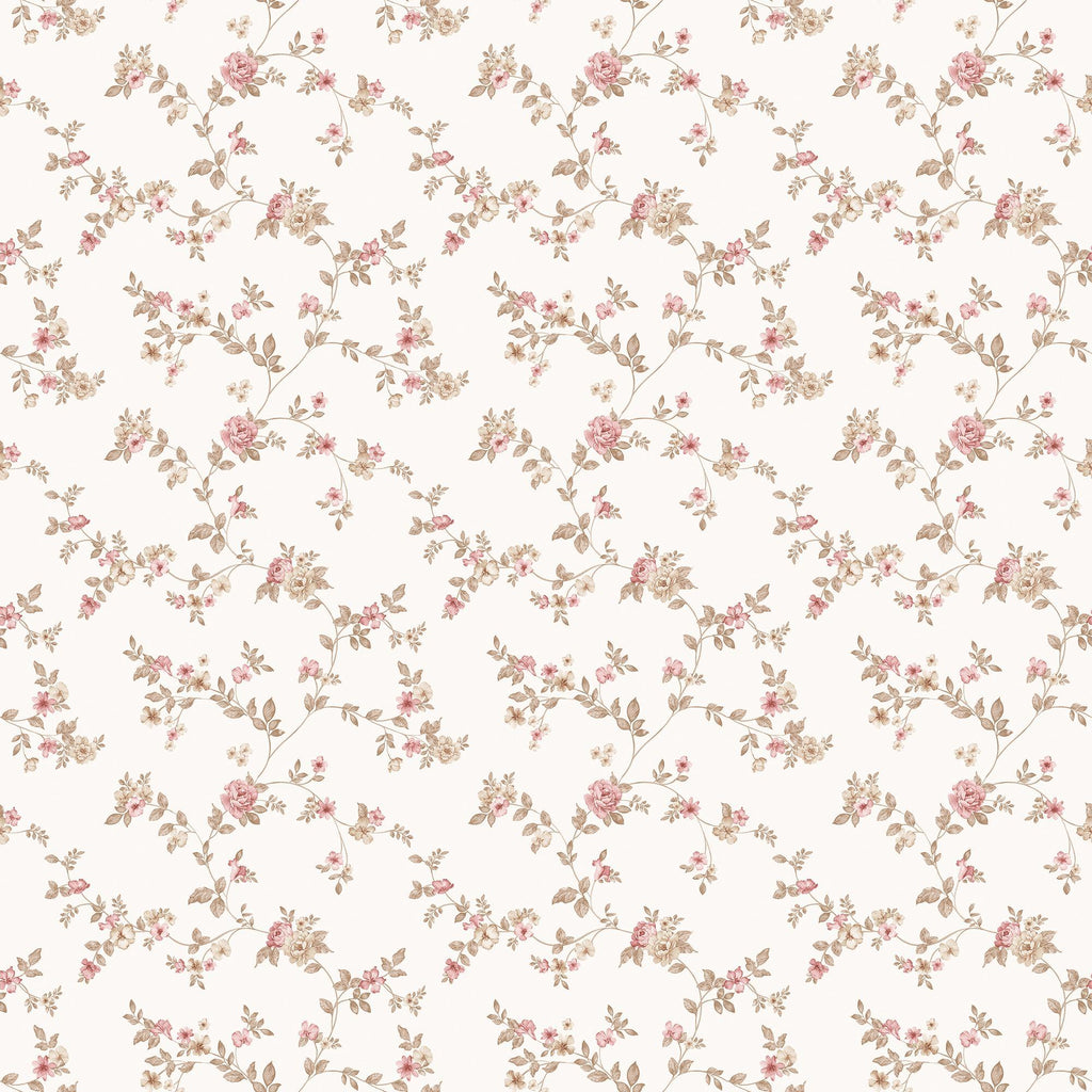 Galerie Delicate Floral Pink Wallpaper