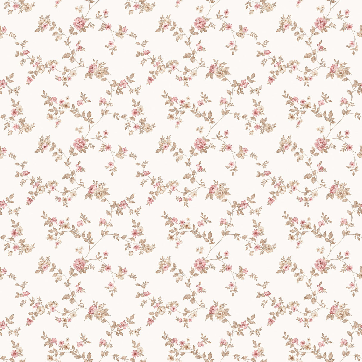 Galerie Delicate Floral Pink Wallpaper