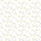 Galerie Delicate Floral Yellow Wallpaper