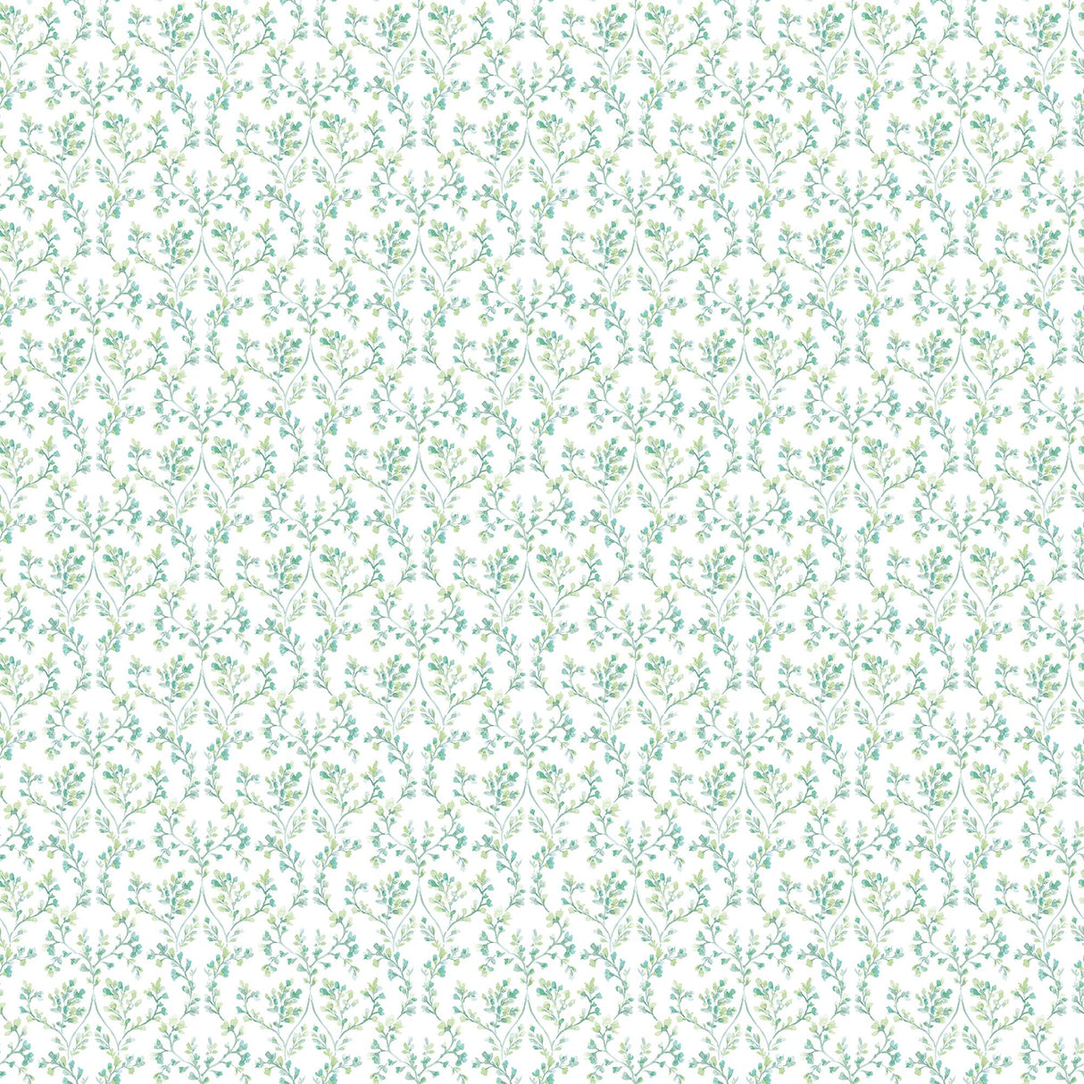 Galerie Ogee Floral Green Wallpaper