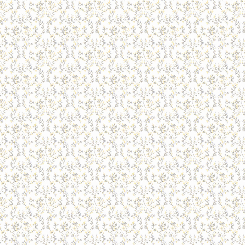 Galerie Ogee Floral Yellow Wallpaper