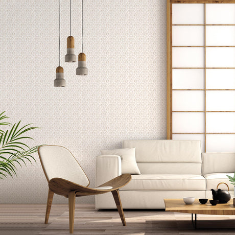 Galerie Ogee Floral Bronze Brown Wallpaper