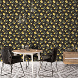 Galerie Citron Botanical Black Wallpaper