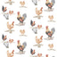 Galerie Free Range Red Wallpaper