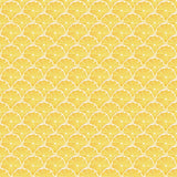 Galerie Lemon Scallop Yellow Wallpaper