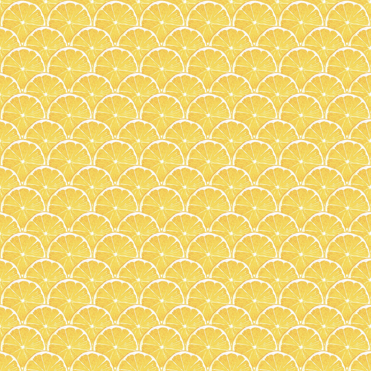 Galerie Lemon Scallop Yellow Wallpaper