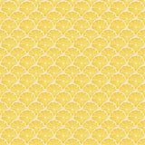 Galerie Lemon Scallop Yellow Wallpaper