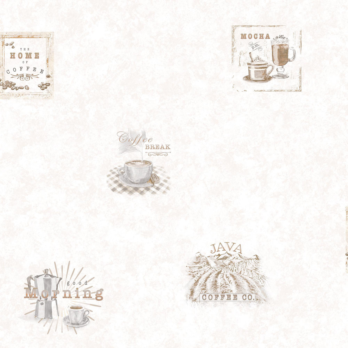 Galerie Coffee Beige Wallpaper