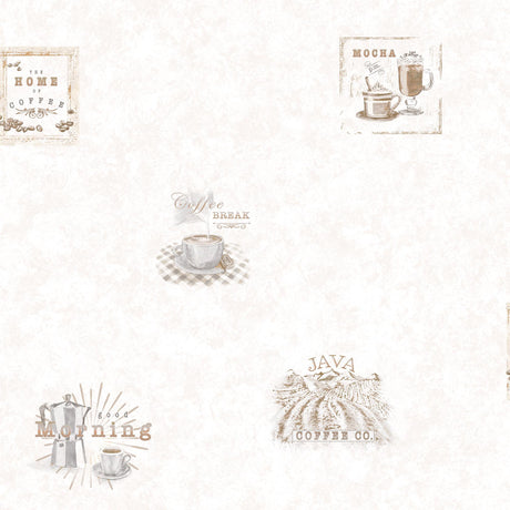 Galerie Coffee Beige Wallpaper