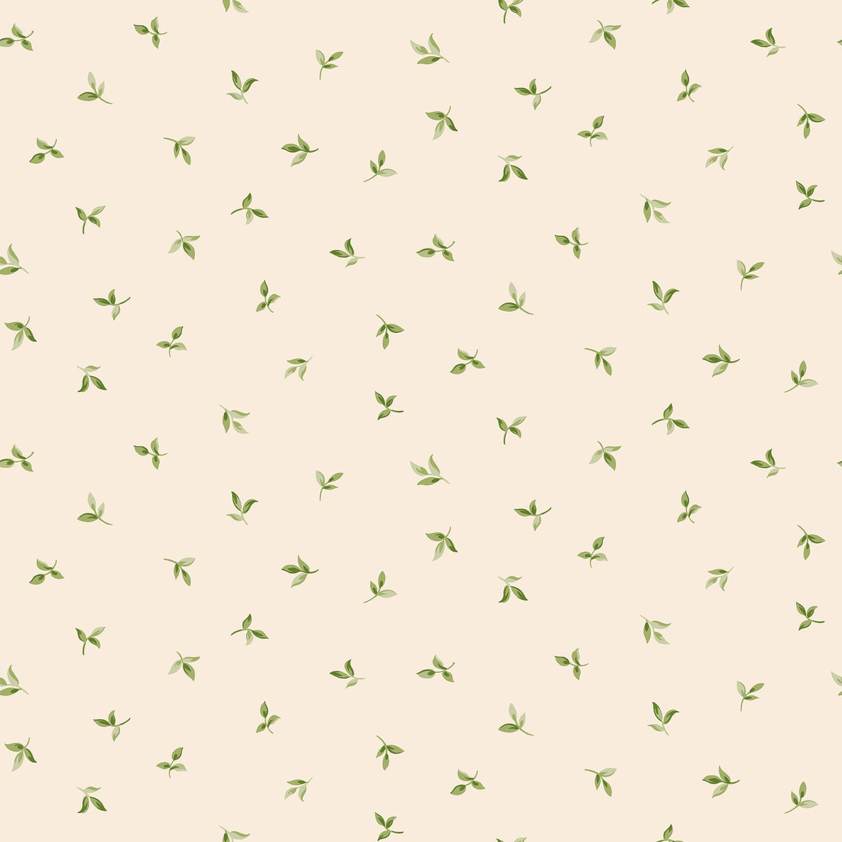 Galerie Leaf Toss Green Wallpaper