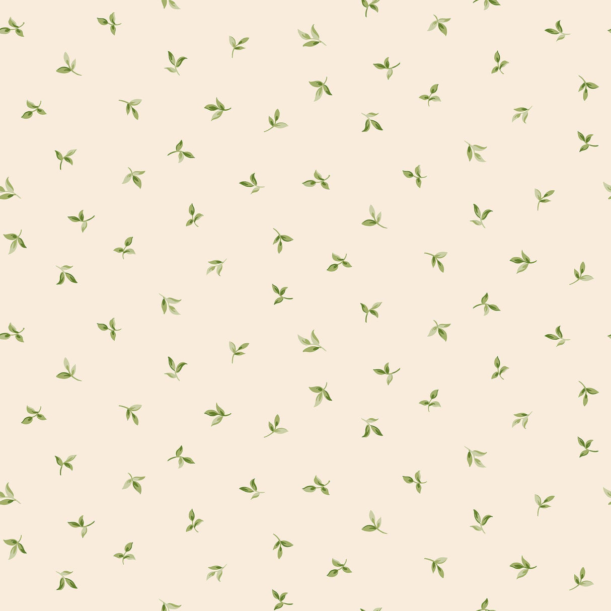 Galerie Leaf Toss Green Wallpaper