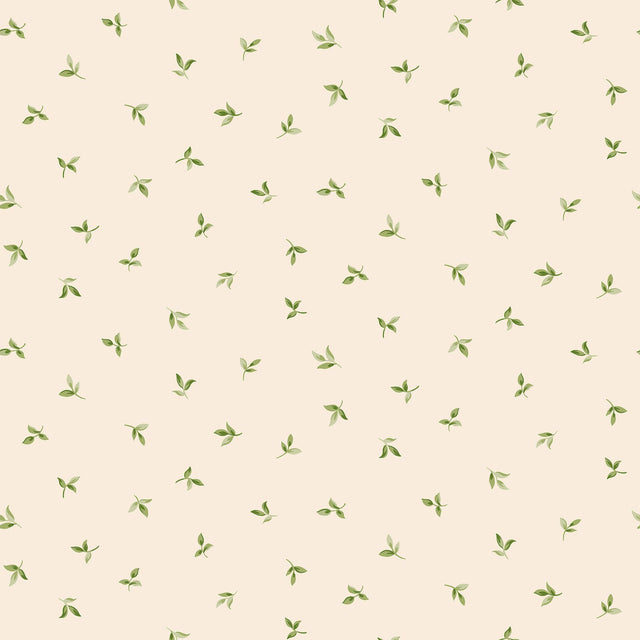 Galerie Leaf Toss Green Wallpaper